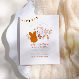 Chá de fraldas de Roupas e Rainbow Girl