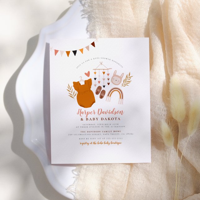 Chá de fraldas de Roupas e Rainbow Girl (Criador carregado)