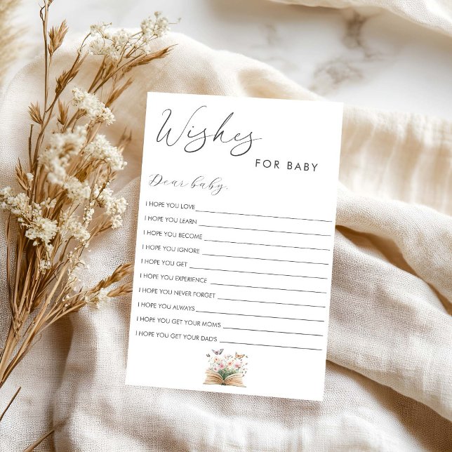 Chá de fraldas De Storybook Deseja Bebê (Criador carregado)