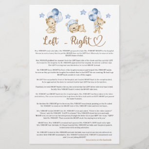 Chá de fraldas de urso da Esquerda