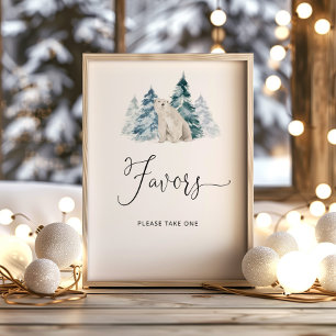 Chá de fraldas de urso pola favorece Poster