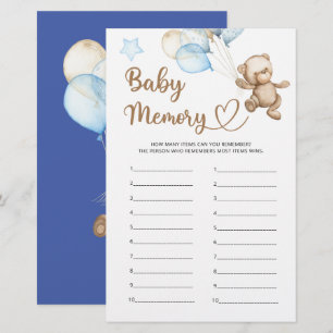 Chá de fraldas do Beer Memory Teddy Bear