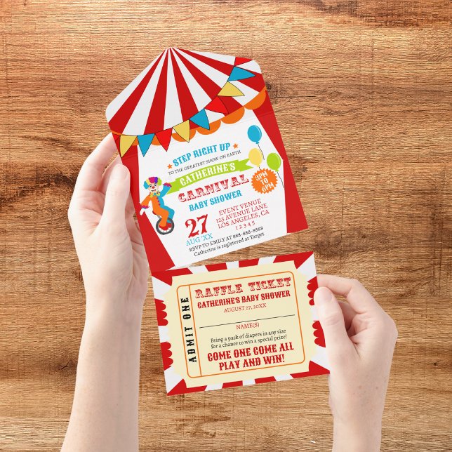 Chá de fraldas do Festival de Circo do Carnaval (Criador carregado)