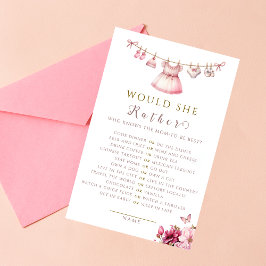 Chá de fraldas do jogo de aquarela rosa-suave