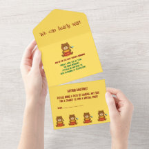Chá de fraldas do Tema do Urso Bonito