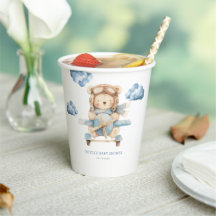 Chá de fraldas do Urso de Teddy