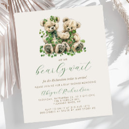 Chá de fraldas dos Gêmeos Verdes no Urso Verde