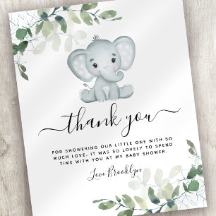 CHÁ DE FRALDAS Eucalyptus - Elefante ORÇAMENTAL