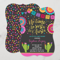 Chá de fraldas Fiesta Convite Chá de fraldas Mexic