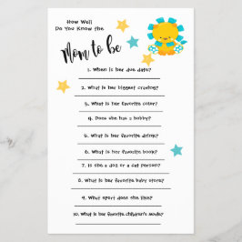 Chá de fraldas Lion Você conhece bem o cartão