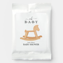 Chá de fraldas Minimalista de Chá de fraldas de Ca