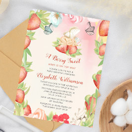 Chá de fraldas Orçamental Berry Sweet Strawberry