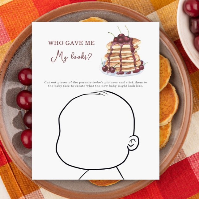 Chá de fraldas Pancakes que me deu minha aparência (Criador carregado)