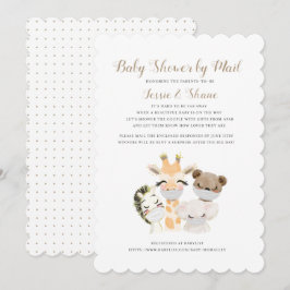 Chá de fraldas Por Convite Por Correio