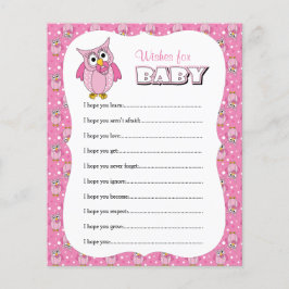 Chá de fraldas rosa Bolinhas - Desejos