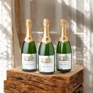 Chá de fraldas Russo de Bóho Woodland