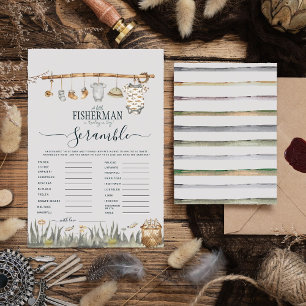 Chá de fraldas Russo Palavra Scramble Reel Diverti