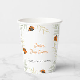 Chá de fraldas Rustic Fall Ladybug Greenery