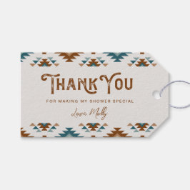 Chá de fraldas Sudoeste Obrigado Etiquetas