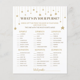 Chá de fraldas Twinkle Star Dourado O que há na su