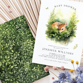 Chá de fraldas Veer Whimsical Watercolor