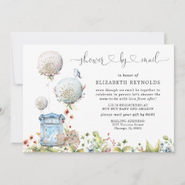 Chá de fraldas Virtual por Convite por Correio