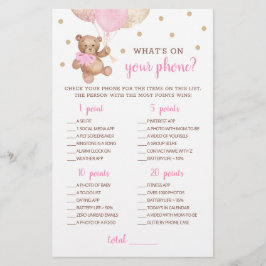 Chá de fraldas WHat no seu jogo telefônico