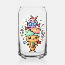 Chá de Hortelã Gelado de Verão Marroquino Kawaii F