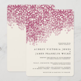 Chá de luz violeta| Convites para Casamento Russo