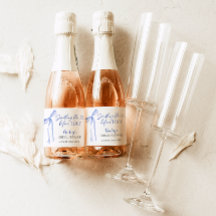 Chá de Noiva com Laço Azul, Brunch de Noiva