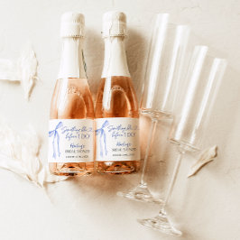 Chá de Noiva com Laço Azul, Brunch de Noiva