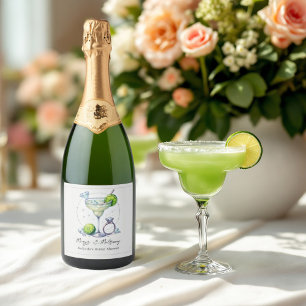 Chá de Noiva com Margaritas Personalizadas e Matri