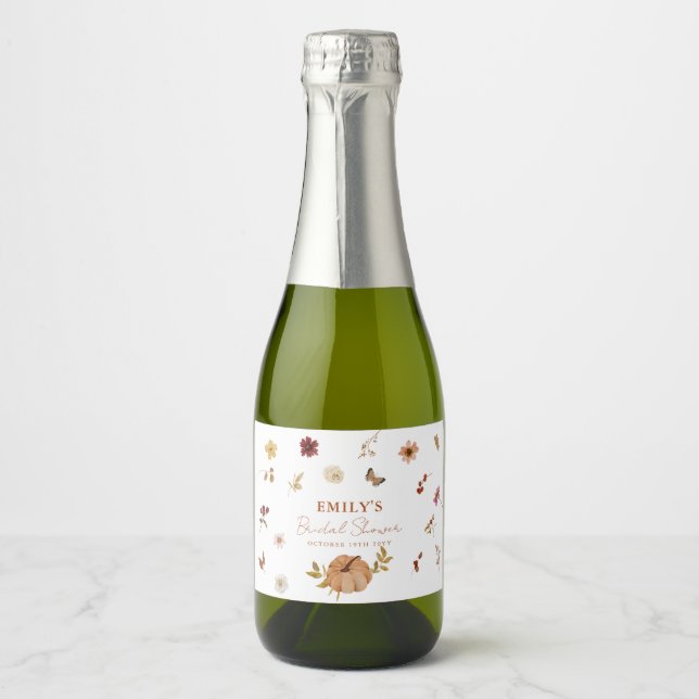 Chá de Noiva de Flor Silvestre de Abóbora de Outon (Frente)