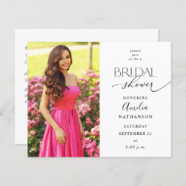 Chá de Noiva de Fotos Modernas Econômico