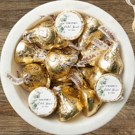 Chá de Noiva Elegante em Aquarela com Eucalipto