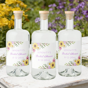 Chá de Noiva Floral Boho Girassol Margarida