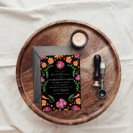 Chá de Noiva Floral do Dia dos Mortos