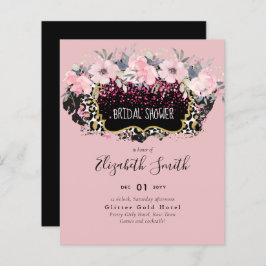 Chá de Noiva Moderno e Jovem com Flores Cor-de-Ros