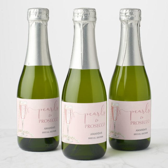 Chá de Noiva Pérolas e Prosecco Rosé (Garrafas)