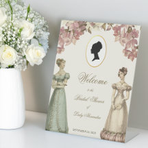 Chá de Noiva Regency Bem-vindo Floral Rosa Vintage