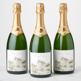 Chá de Noiva Romance Francês Château Elegante