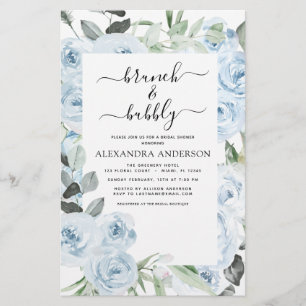 Chá de panela Azul com Derrante de Orçamento Brunc