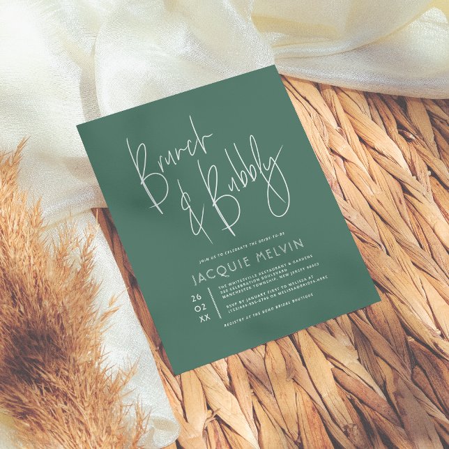 Chá de panela Azul e Verde do Orçamento Brunch e B (Criador carregado)