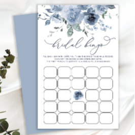 Chá de panela Bingo Jogo Dusty Blue Floral