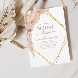 Chá de panela Bohemian Boho Pampas