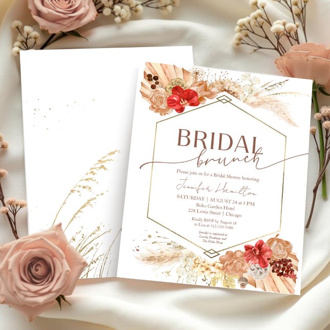 Chá de panela Boho Bridal Brunch (Criador carregado)