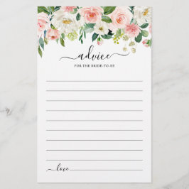 Chá de panela Botânico Floral Pastel Blush