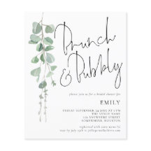 Chá de panela Bubble Eucalyptus Brunch