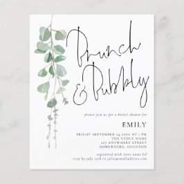 Chá de panela Bubble Eucalyptus Brunch