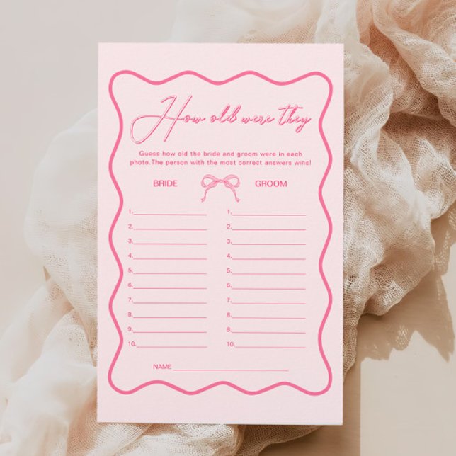 Chá de panela Cor-de-rosa ondulado Arco adivinha j (Criador carregado)